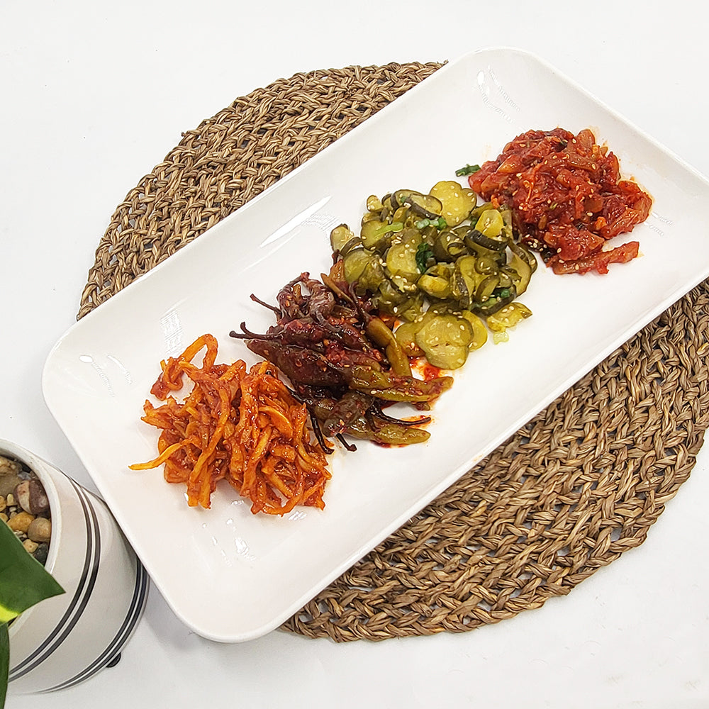 Korean side dish set – assorted banchan, 4 types – detail view (image 5) | Banchan365