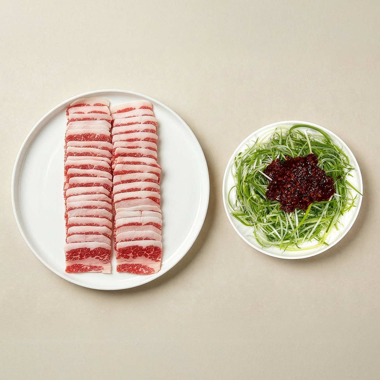 Angus chadolbaegi (Korean-style sliced beef brisket) – 1 lb – detail view (image 5) | Banchan365