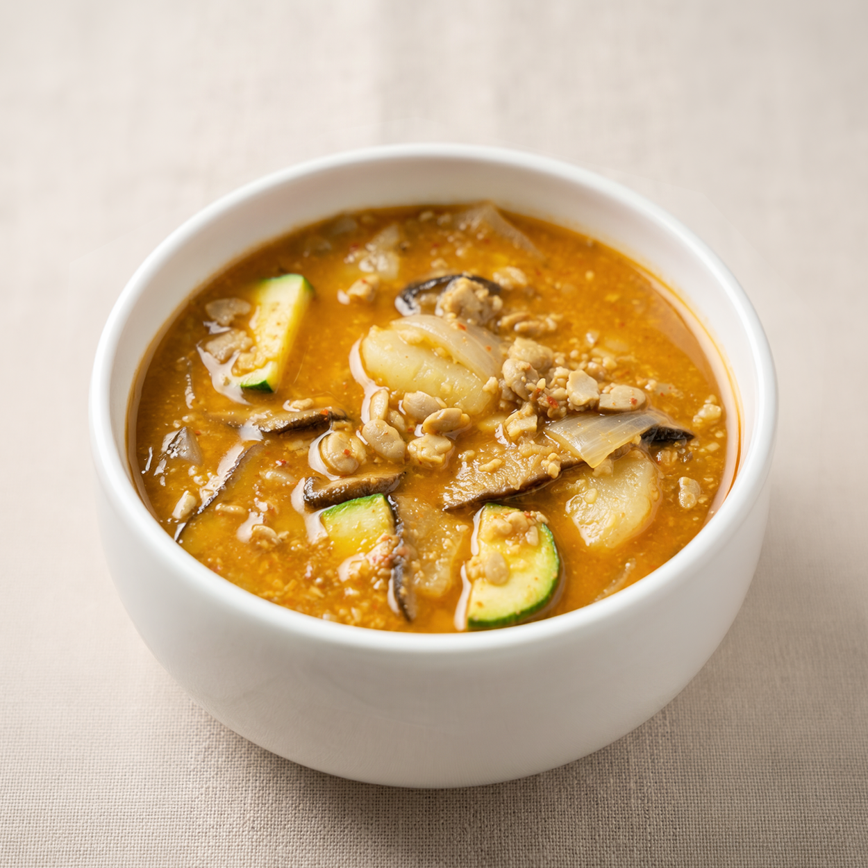Cheonggukjang-jjigae (Korean fermented soybean stew, countryside style) | Banchan365