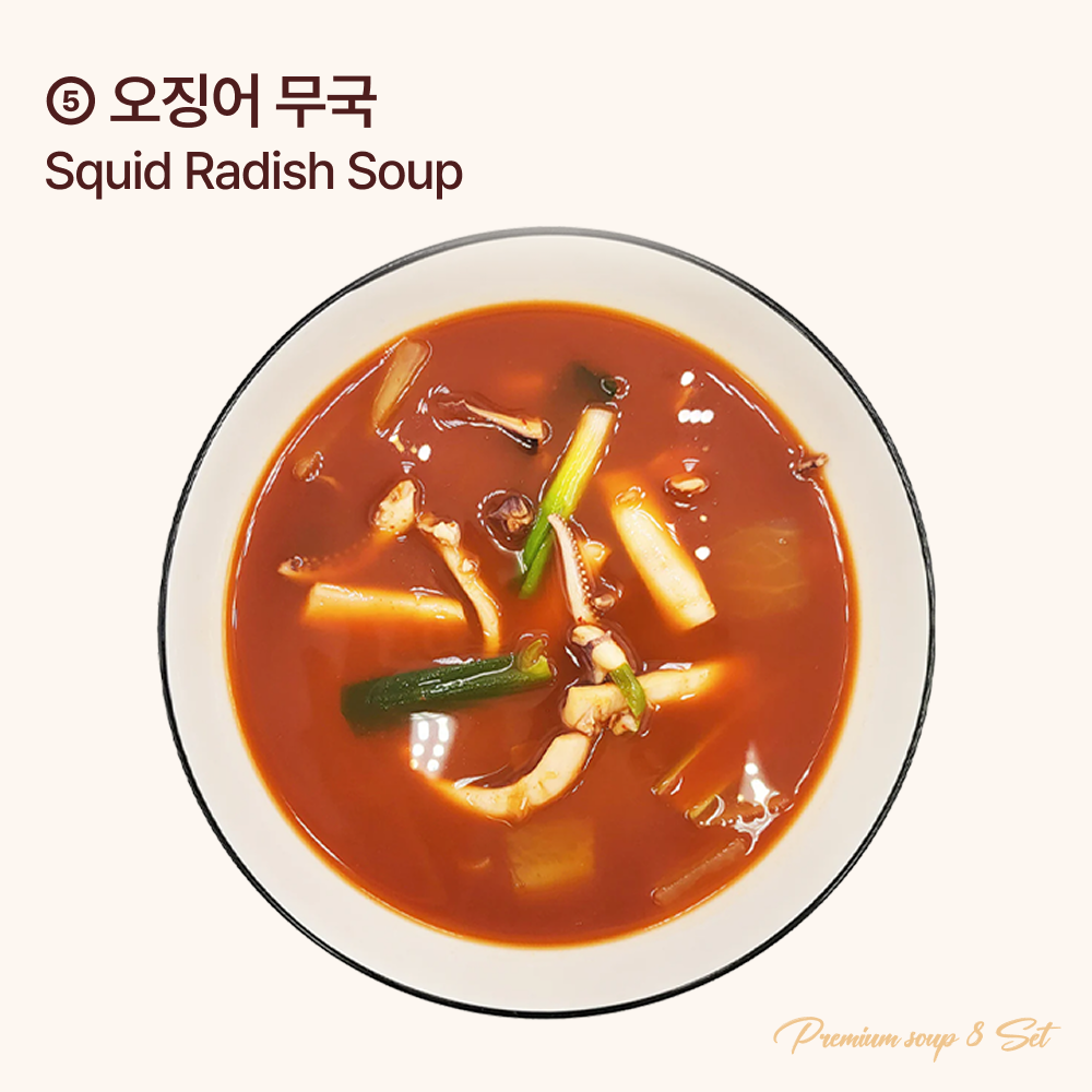 Premium Korean Soup 8-Pack Set