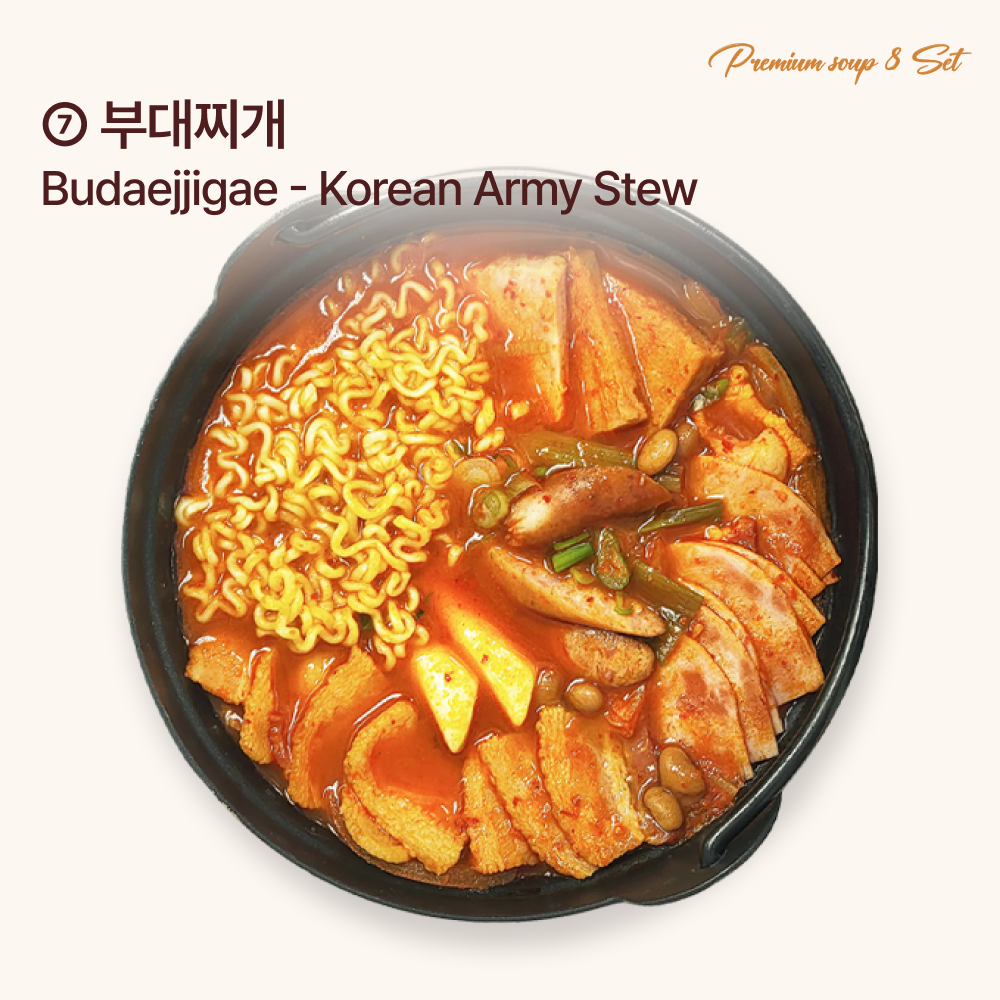 Premium Korean Soup 8-Pack Set