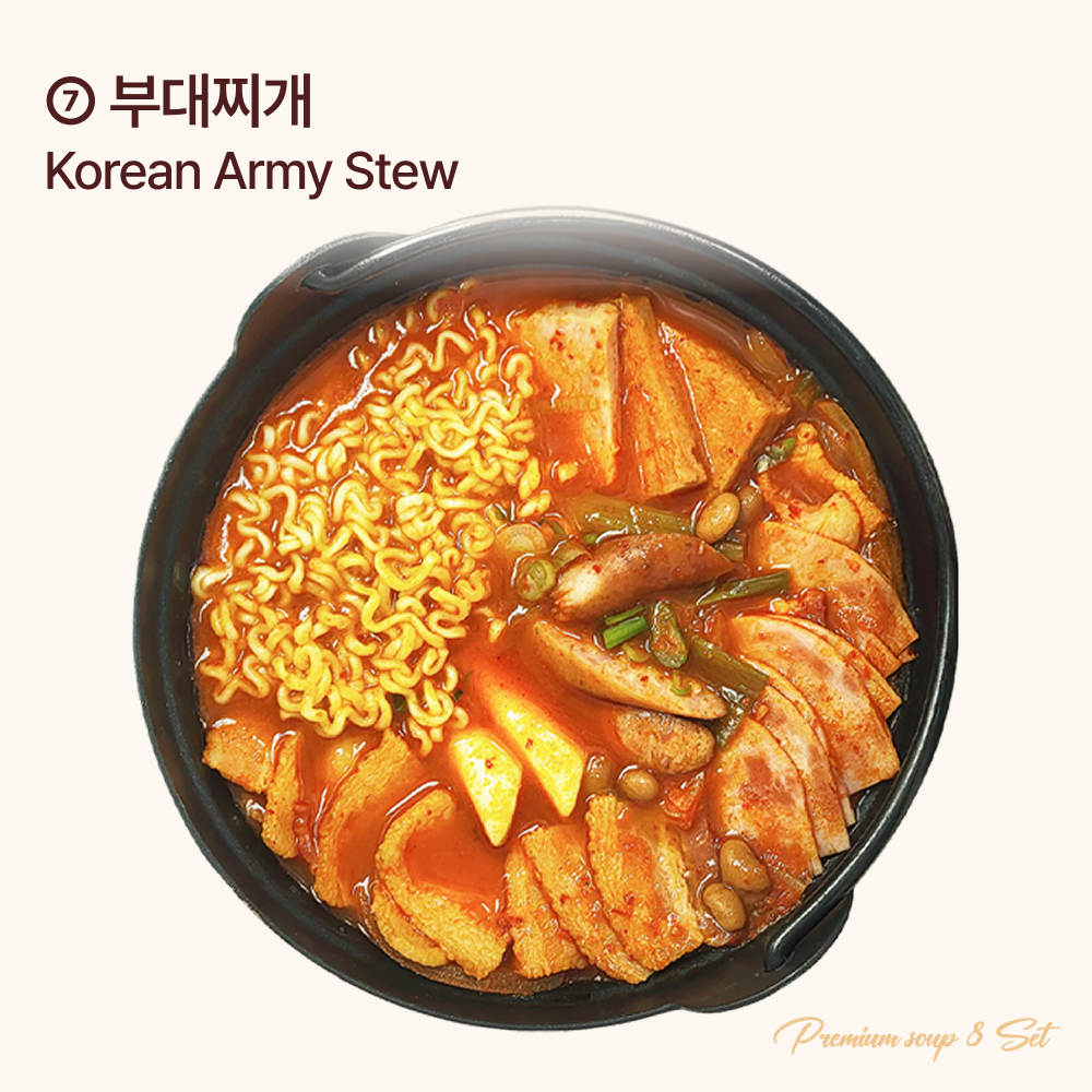 Premium Korean Soup 8-Pack Set