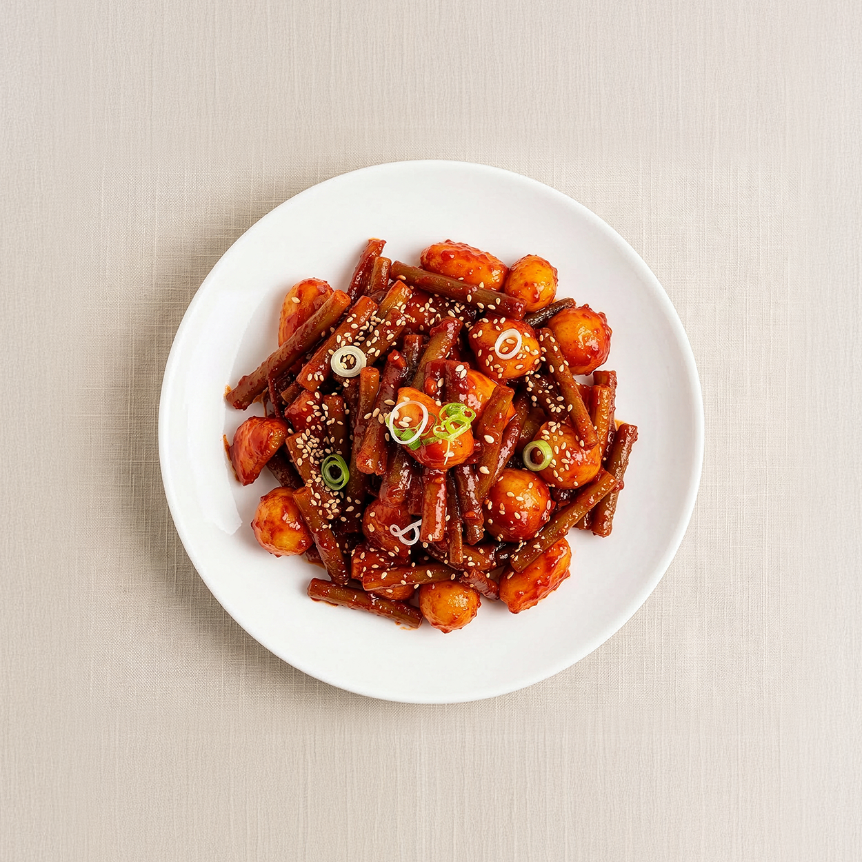 Maneul maneuljjong-muchim (Korean seasoned garlic and garlic scapes) – small family size | Banchan365