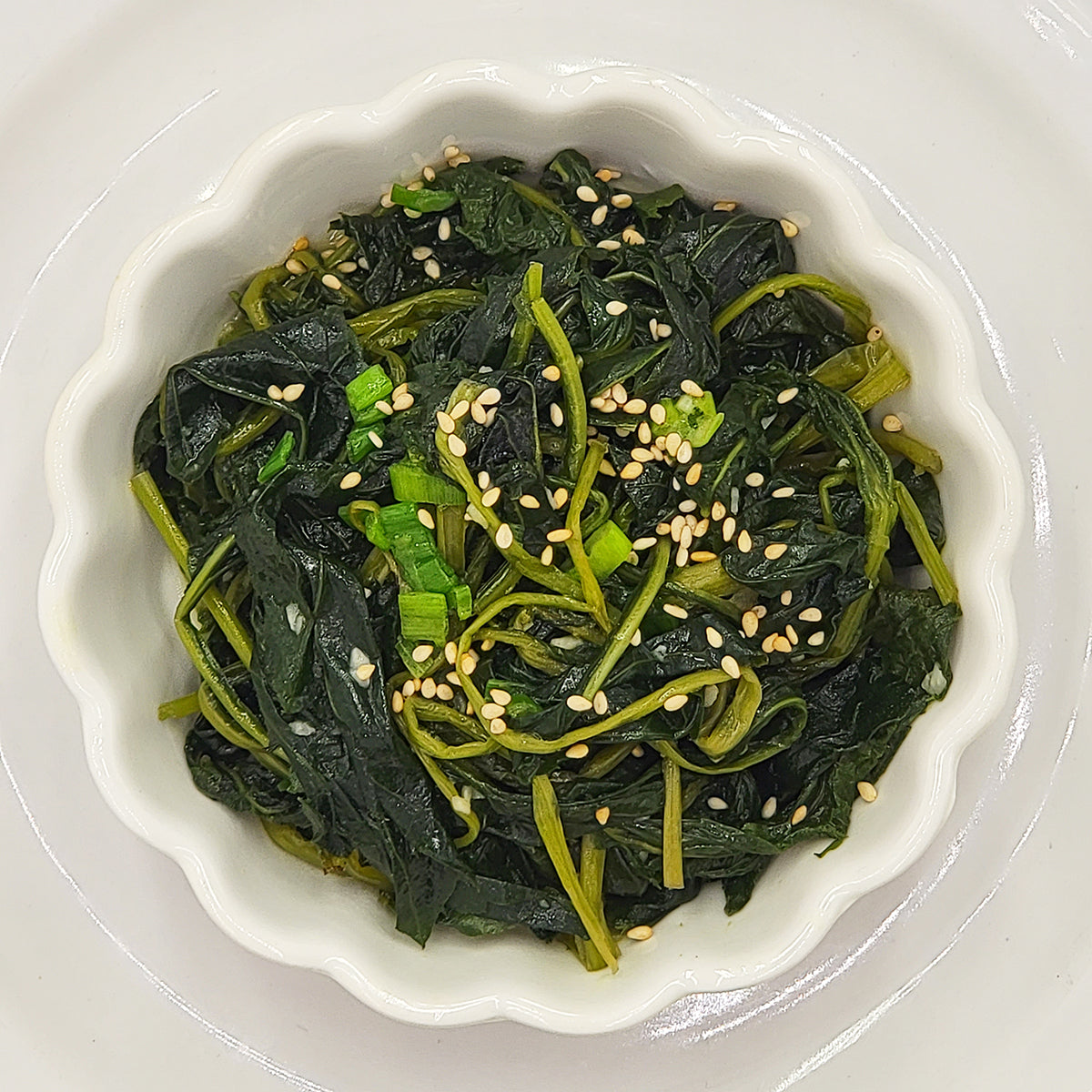 Chwinamul – Korean seasoned aster greens, Ulleungdo (low-sodium) | Banchan365