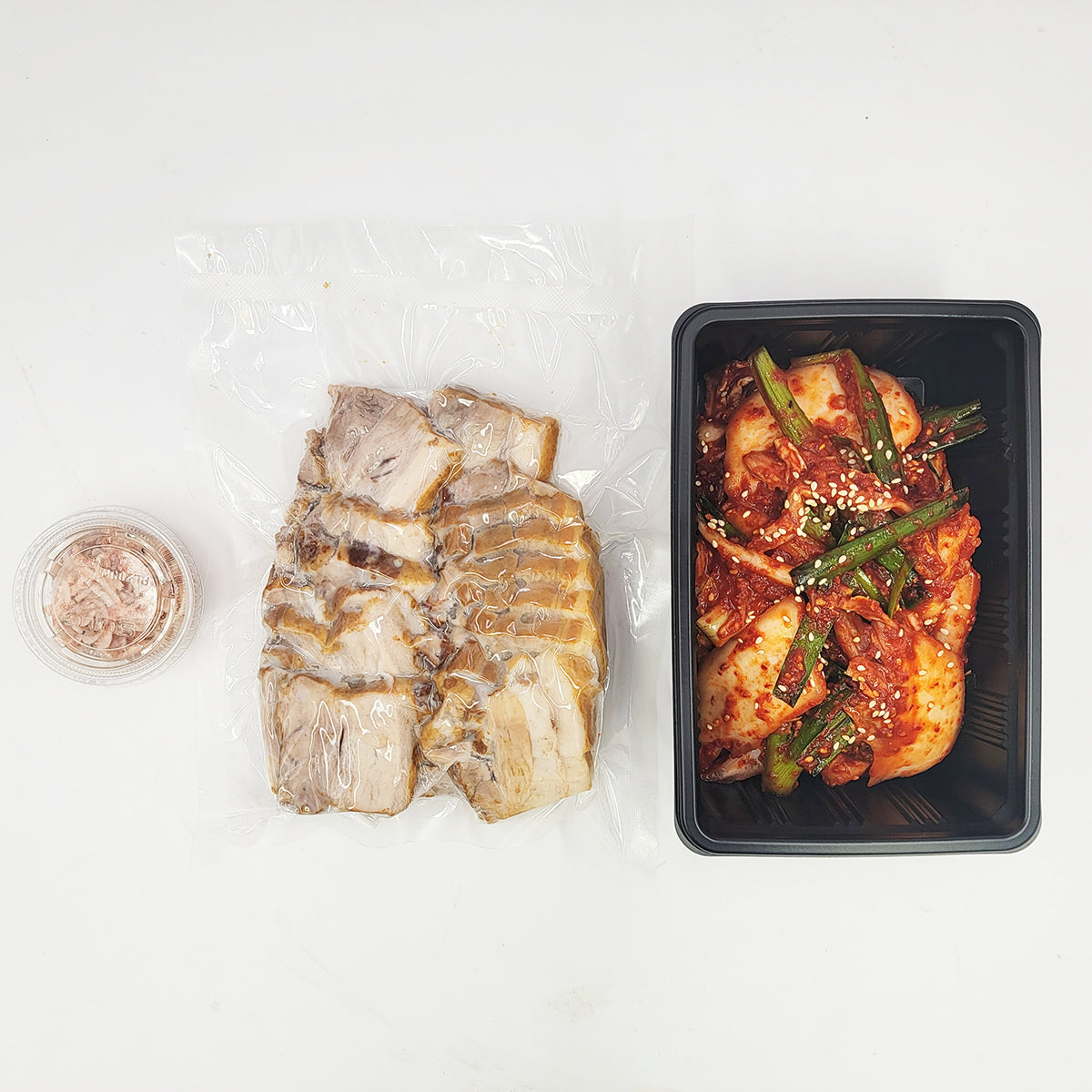 Bossam (Korean steamed pork belly wrap set) – detail view (image 5) | Banchan365