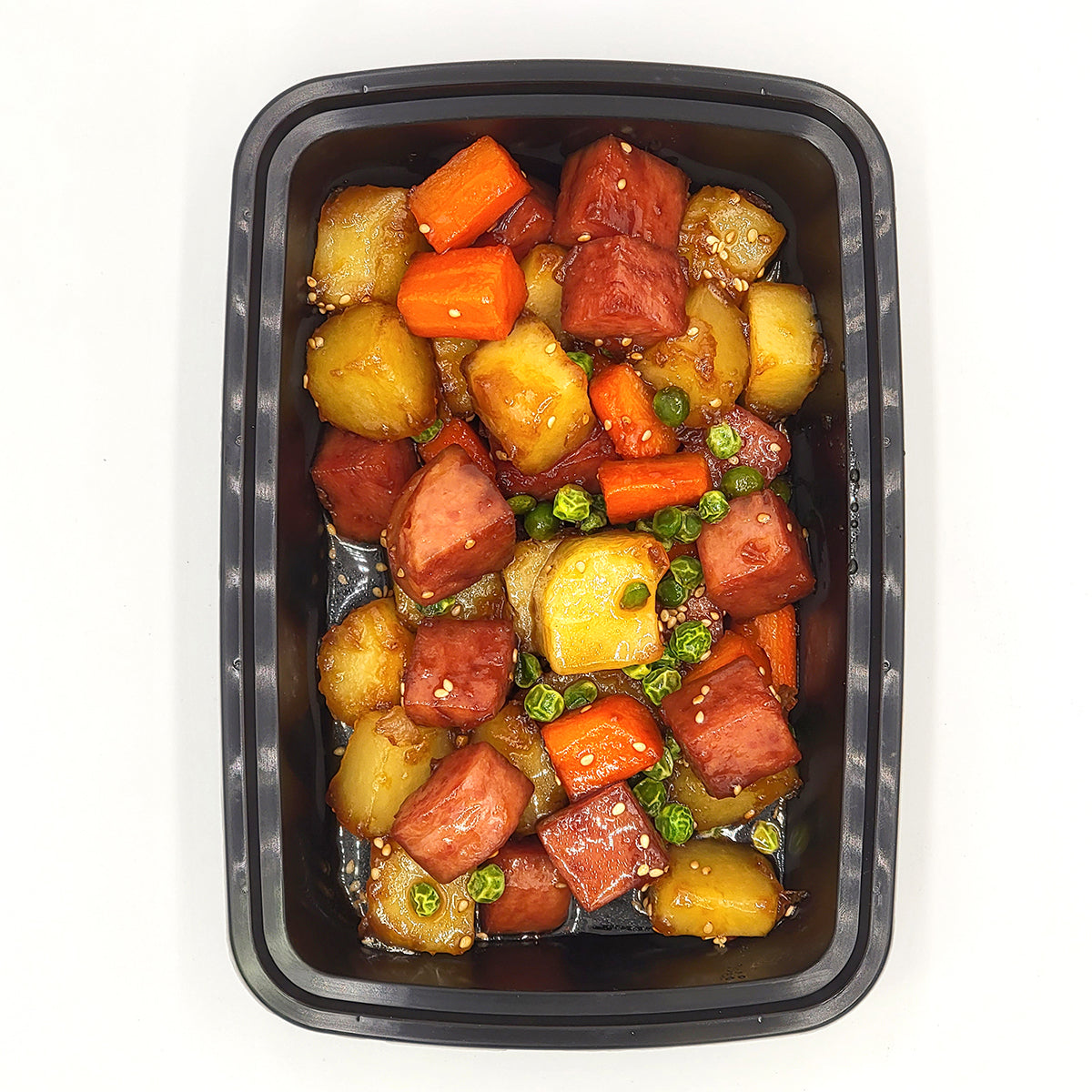 Gamja Spam-jorim (Korean braised potato with Spam) – detail view (image 5) | Banchan365