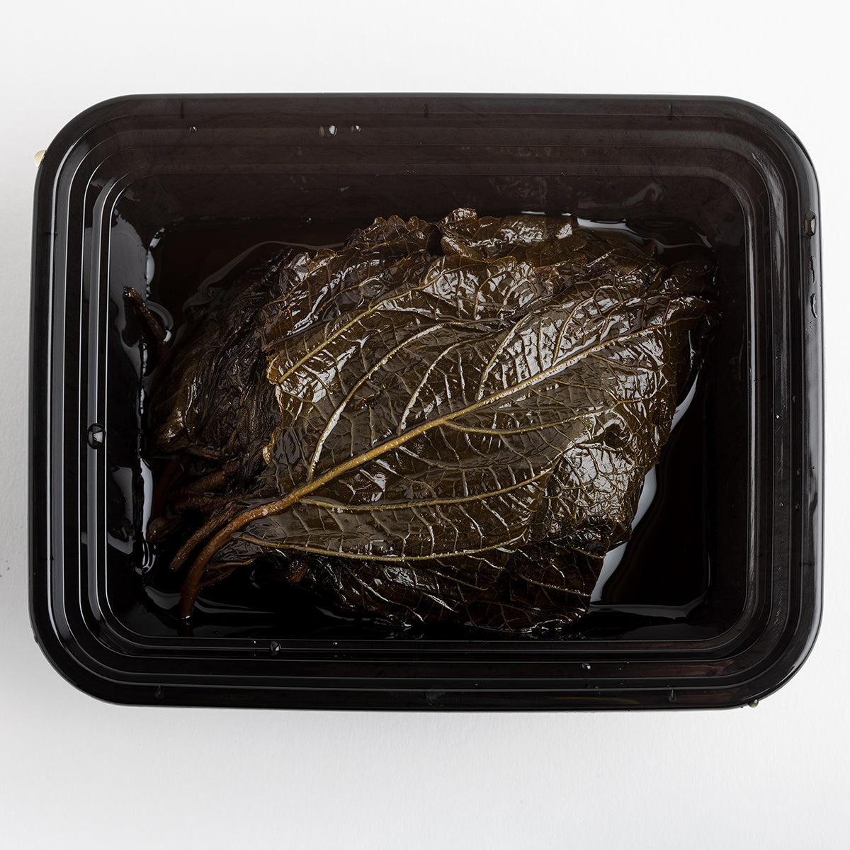 Ganjang kkaennip-jeorim (Korean soy-marinated perilla leaves) – large size – detail view (image 5) | Banchan365