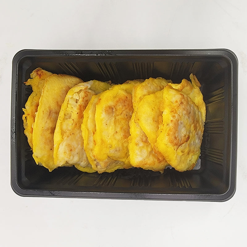 Dongtae-jeon (Korean pan-fried pollack pancake) – packaged for delivery | Banchan365