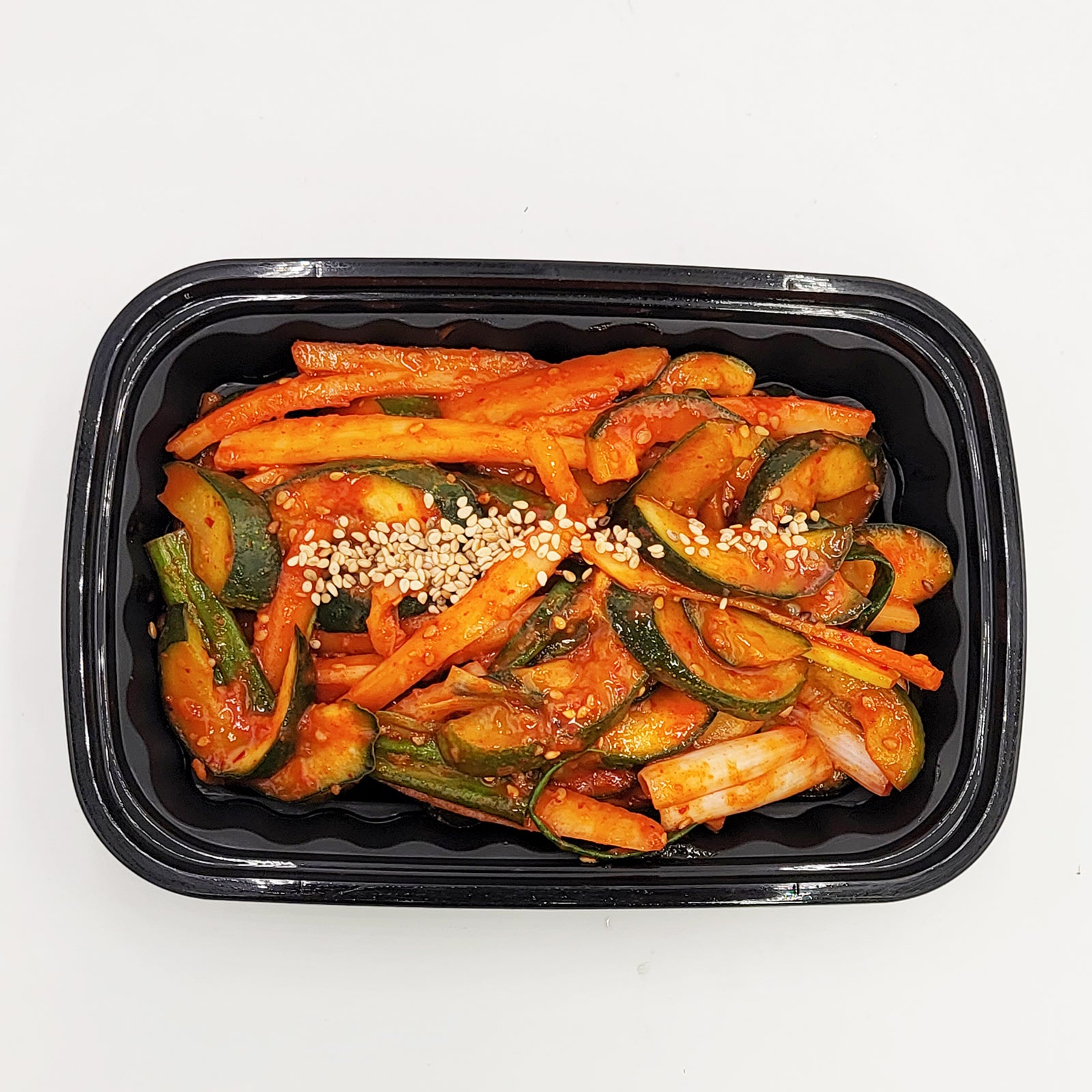 Oi doraji-muchim (Korean cucumber and balloon flower root salad) – small family size – packaged for delivery | Banchan365
