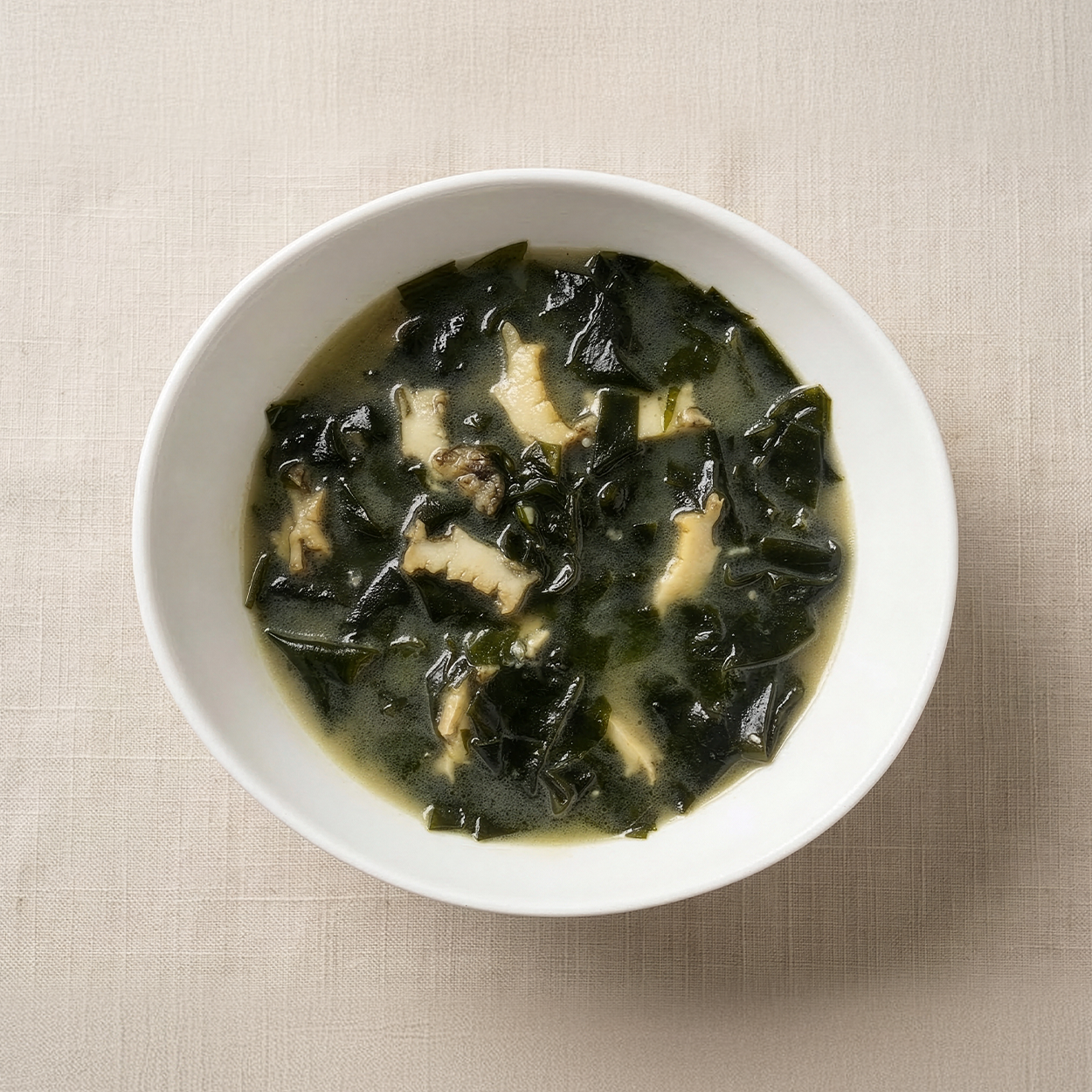 Jeonbok-miyeokguk (Korean abalone seaweed soup) | Banchan365