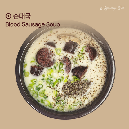 Korean Chaser Soups 3 Types Set