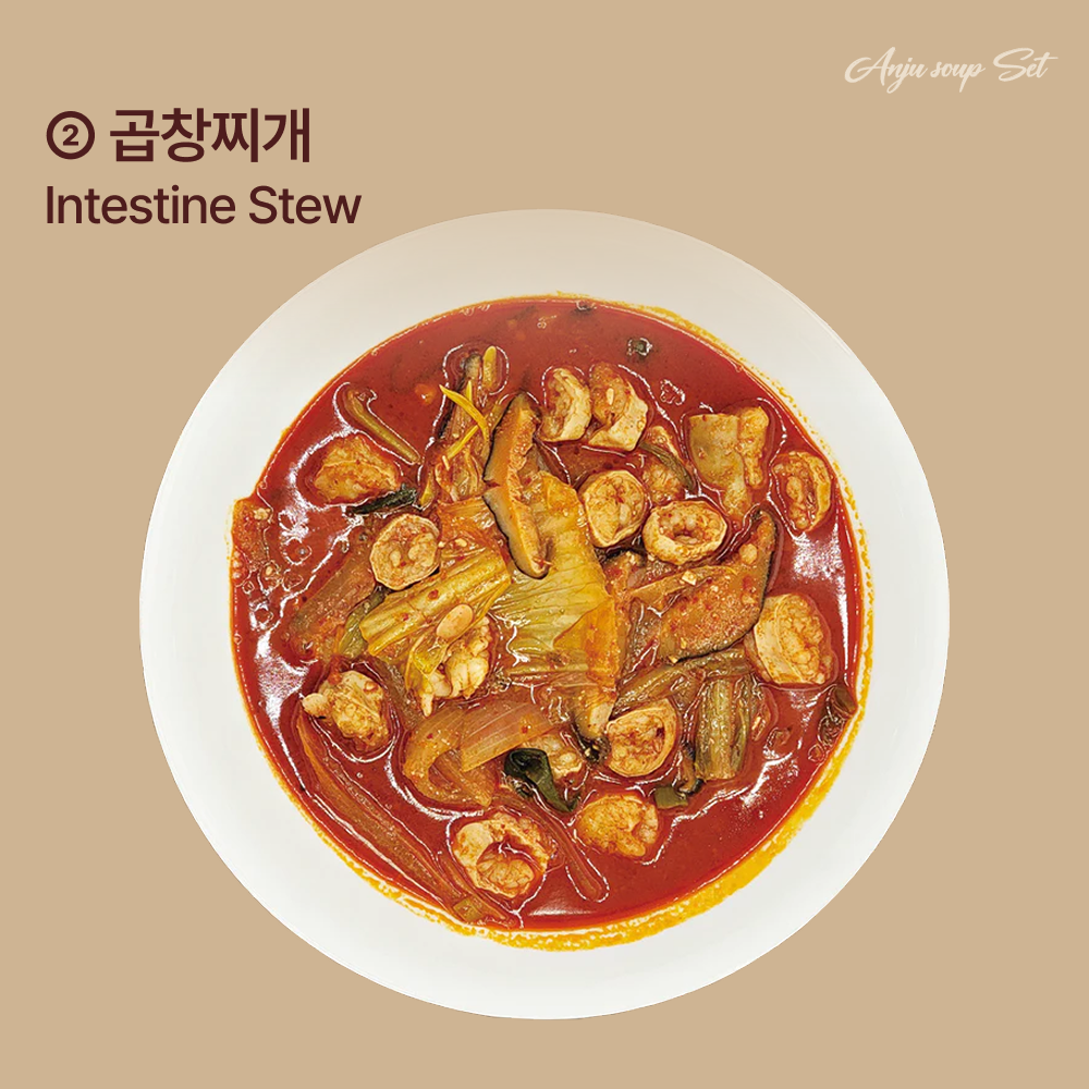 Korean Chaser Soups 3 Types Set