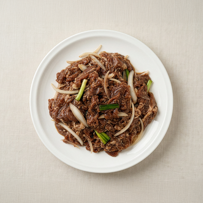 Bulgogi (Korean marinated beef) – sweet soy BBQ, 1.5 lb | Banchan365