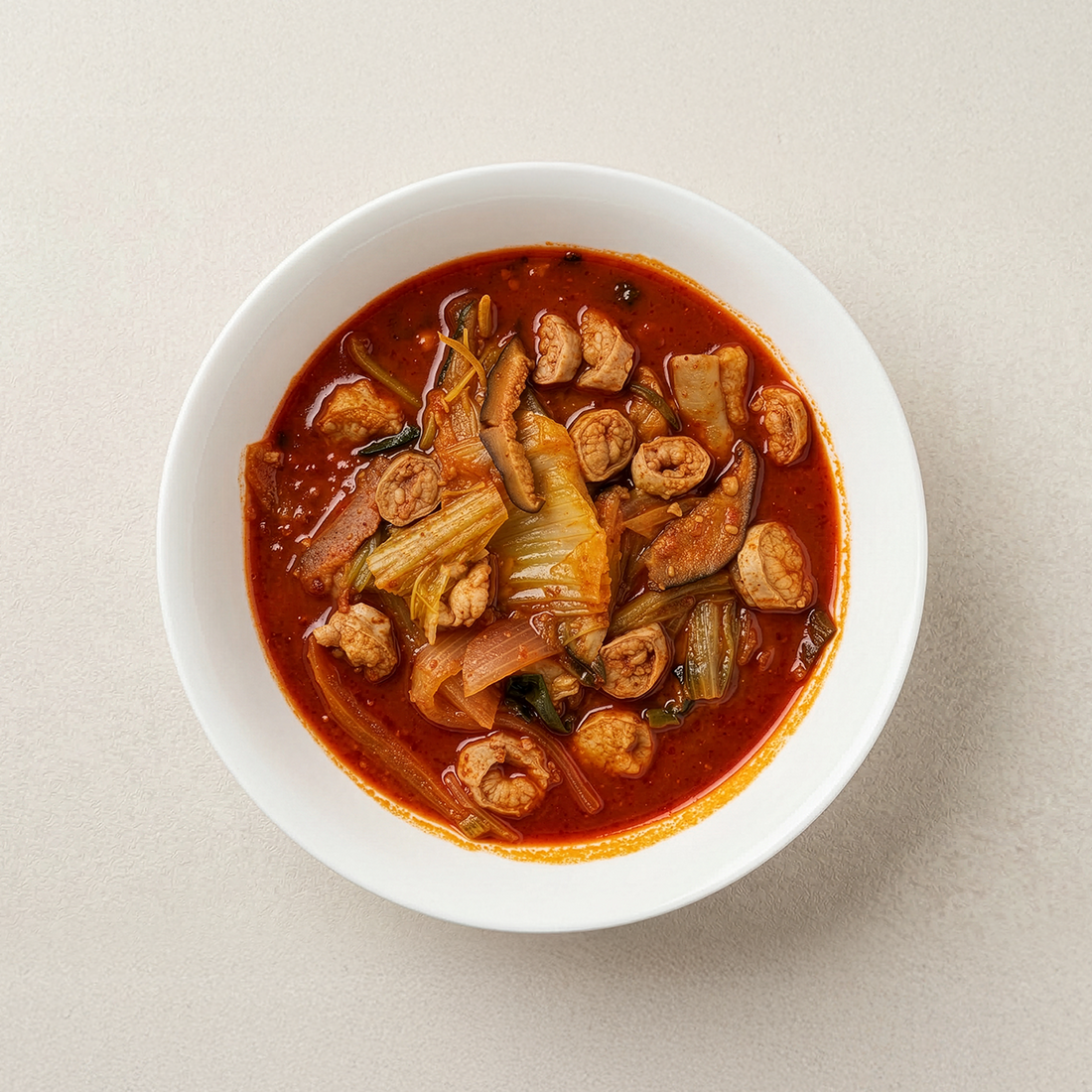 Gopchang-jjigae (Korean beef tripe stew) | Banchan365
