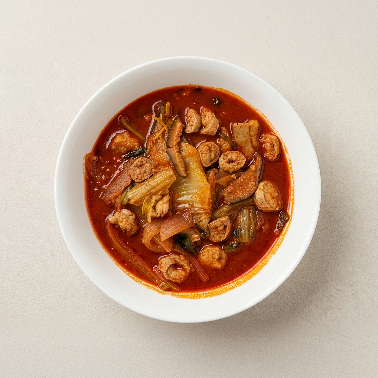 Gopchang-jjigae (Korean beef tripe stew) | Banchan365