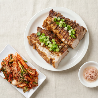 Bossam – Boiled Pork Belly Wrap