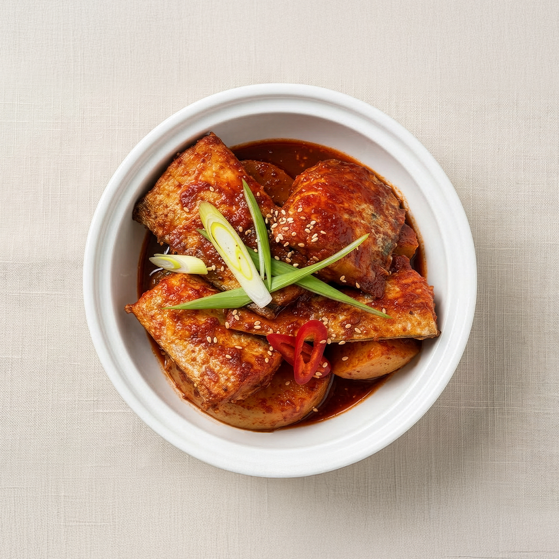Galchi-jorim (Korean braised cutlassfish with radish) | Banchan365