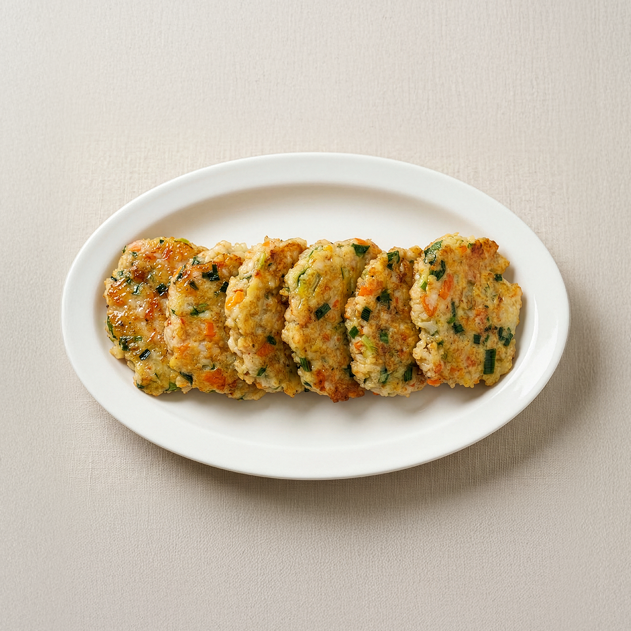 Gemassal saeu yachae-jeon (Korean crab stick shrimp vegetable pancake) | Banchan365