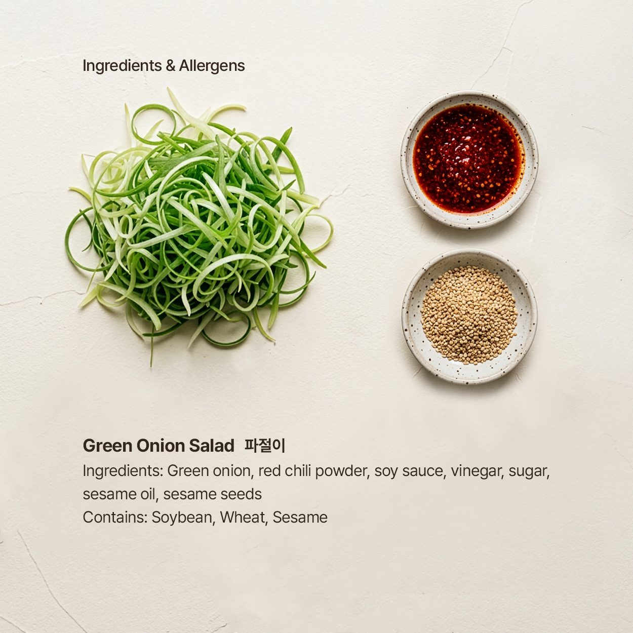 Pa-muchim – KBBQ Green Onion Salad