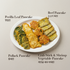 Close-up view of Korean assorted pancake set (jeon) – 4 varieties handmade | Banchan365