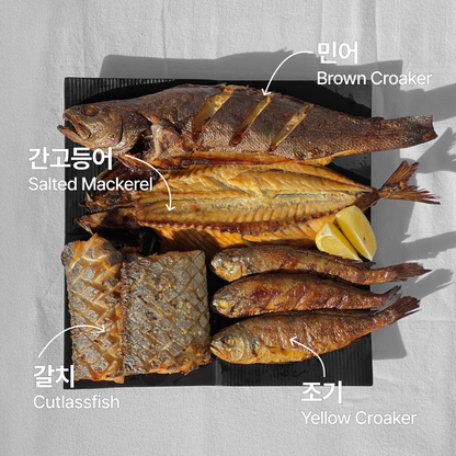 Jagalchi Market Assorted Grilled Fish