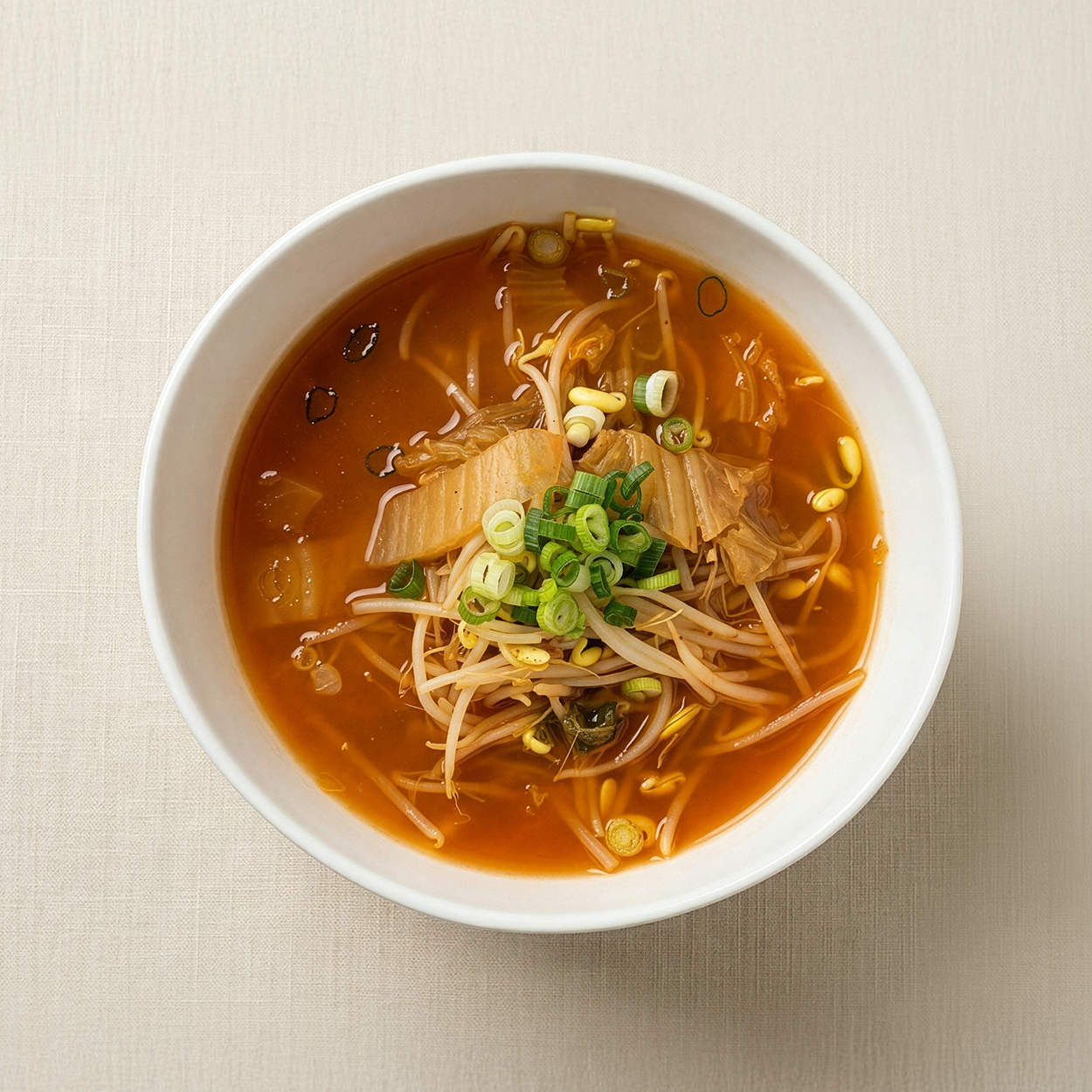 Kimchi kongnamul-guk (Korean kimchi bean sprout soup) | Banchan365