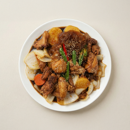 Andong jjimdak (Korean braised soy chicken, Andong style) – sweet and savory | Banchan365
