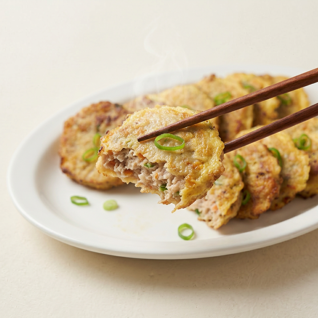 Donggeurangttaeng – Pork &amp; Vegetable Patties