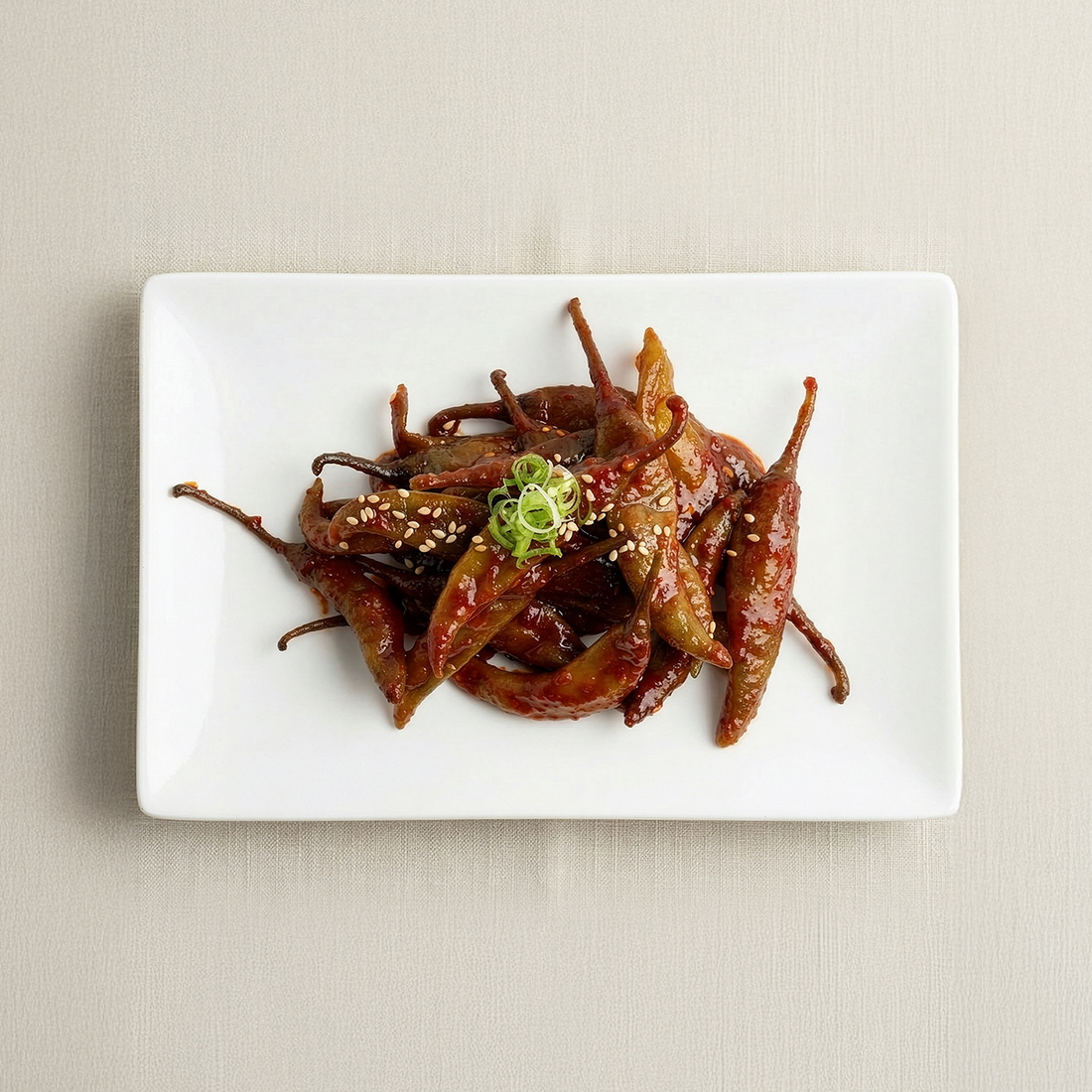 Gochu-jangajji (Korean pickled chili pepper) – small family size | Banchan365