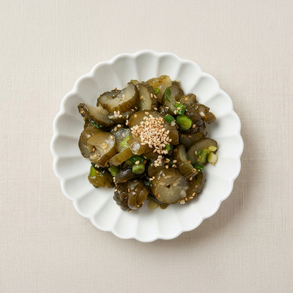 Oi-jangajji muchim (Korean pickled cucumber salad) – small family size | Banchan365