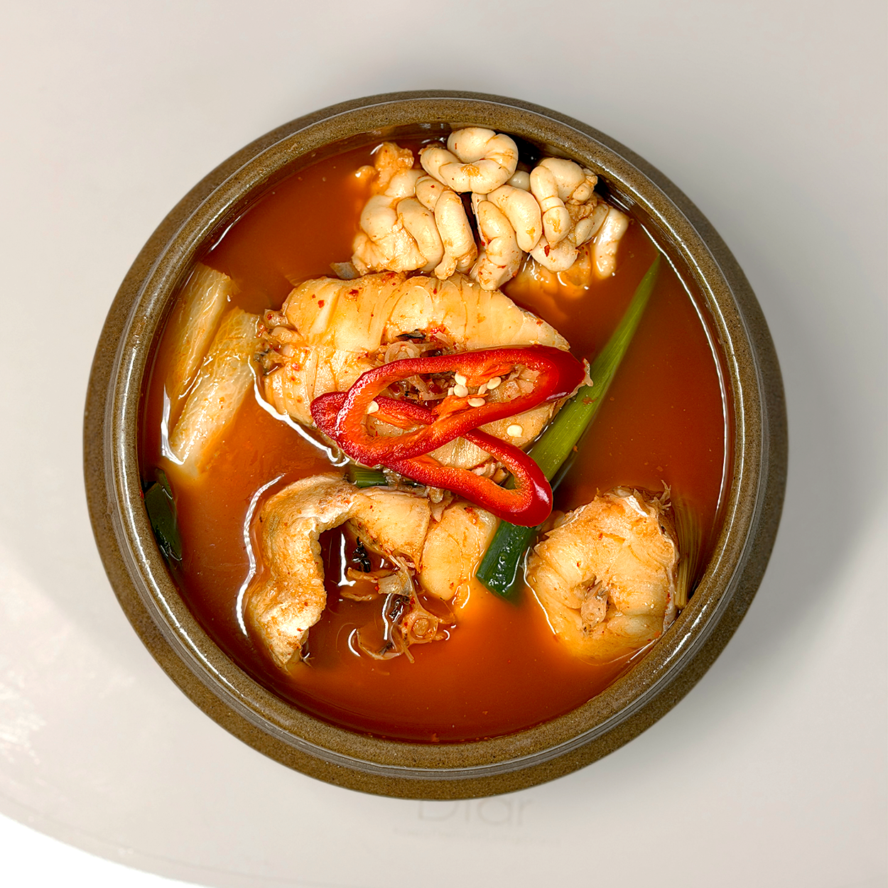 Pollock Stew with Fish Roe