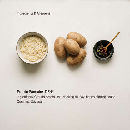 Gamja-jeon – Potato Pancake