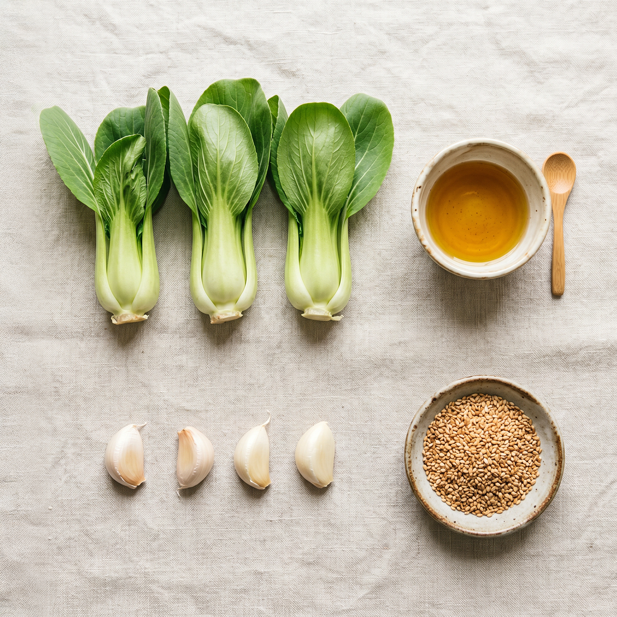 Cheonggyeongchae-muchim (Korean seasoned bok choy) | Banchan365