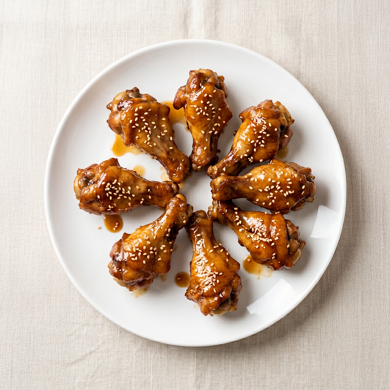 Dakbong-jorim – Korean soy-braised chicken wingettes | Banchan365