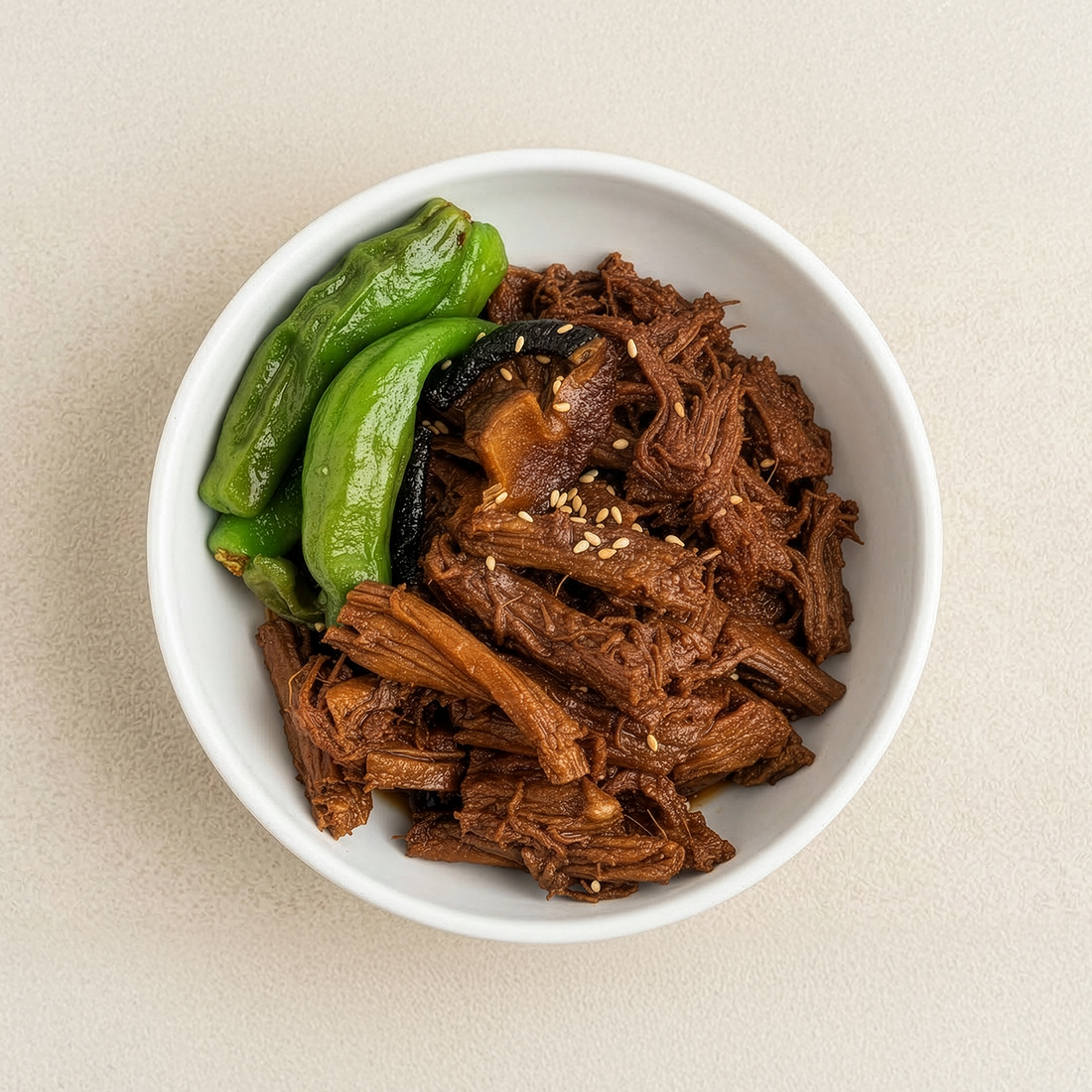 Sogogi jangjorim (Korean soy-braised beef) – large size | Banchan365
