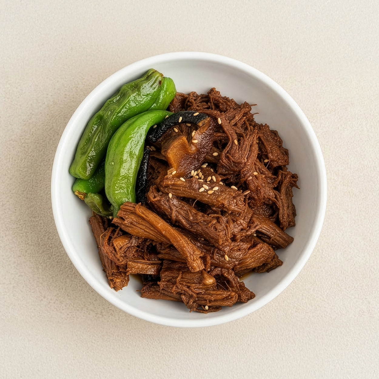 Sogogi jangjorim (Korean soy-braised beef) – large size | Banchan365