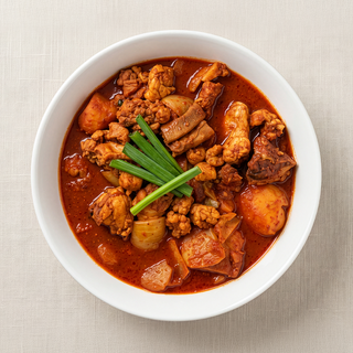 Gopdoritang – Spicy Chicken, Tripe & Gopchang Stew