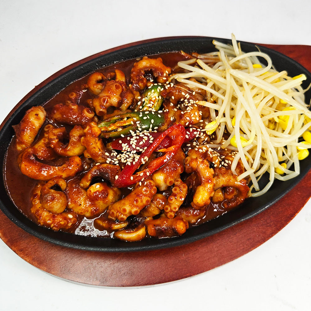 Mugyo-dong nakji-bokkeum (Korean spicy octopus with bean sprout soup) – detail 6) | Banchan365