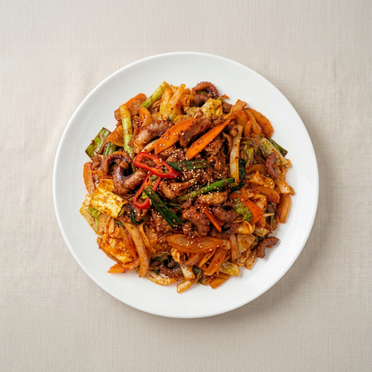 Nakji samgyeopsal (Korean octopus and pork belly stir-fry) – 1.5 lb | Banchan365