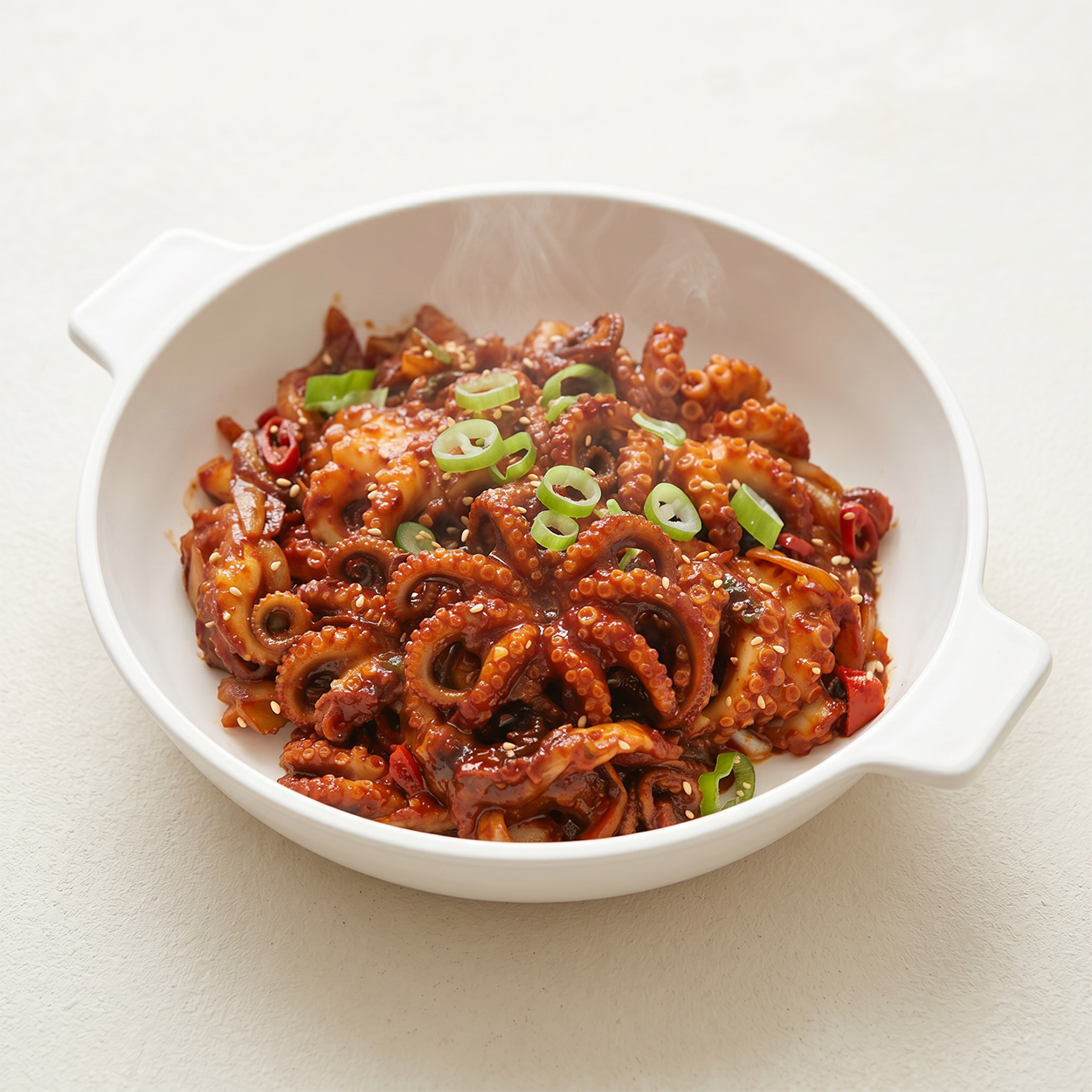 Jjukkumi-bokkeum – Korean spicy stir-fried baby octopus | Banchan365