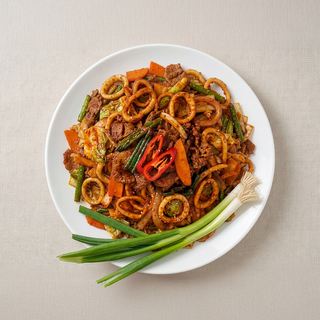 Osam-bulgogi – Spicy Squid & Pork Belly Stir-Fry (1.5LB · Ready to Cook)