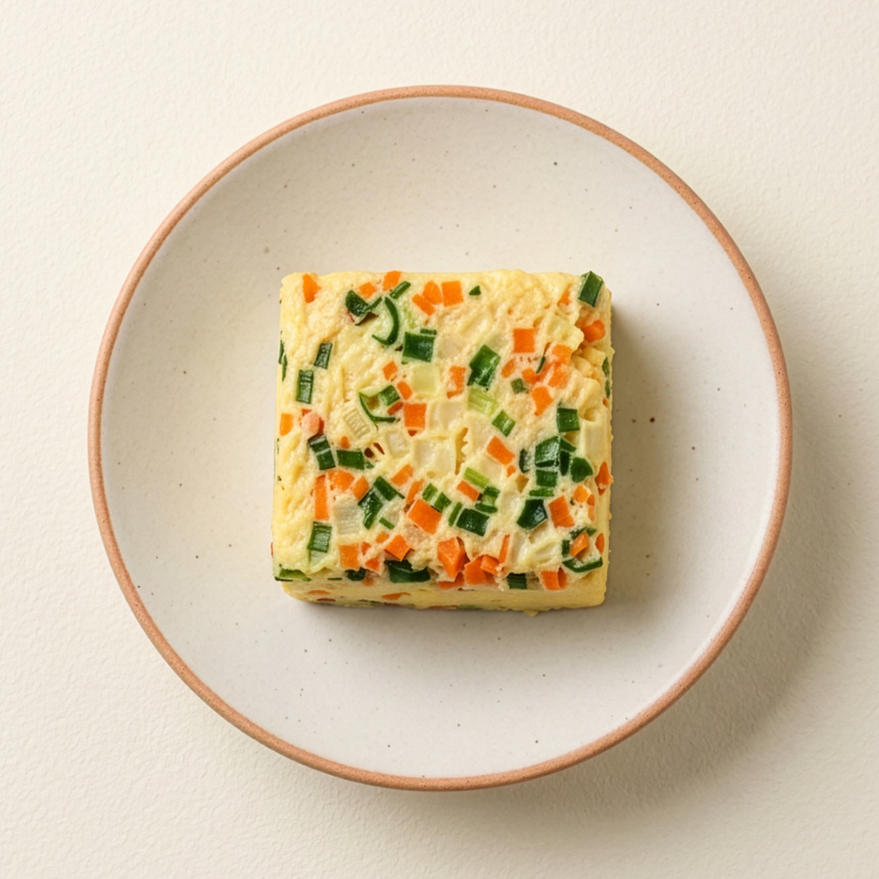Gyeran-jjim – Steamed Egg with Vegetables