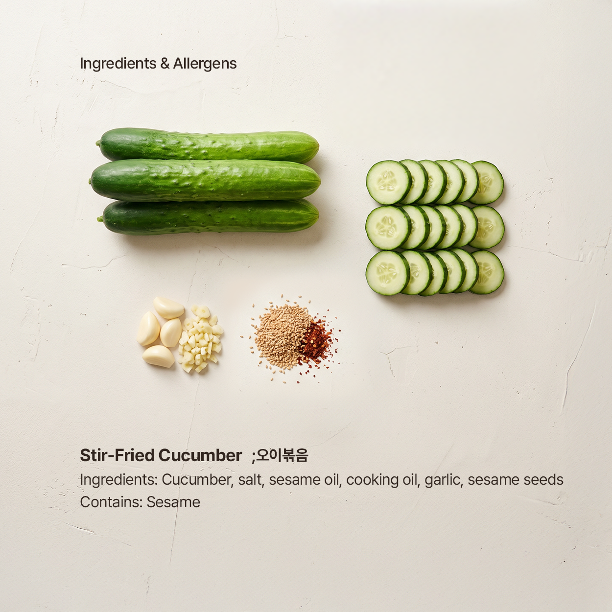 Oi-bokkeum – Korean stir-fried cucumber banchan | Banchan365