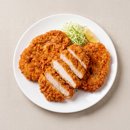 Chikin-kkaseu (Korean-style chicken cutlet) – housemade with sauce | Banchan365