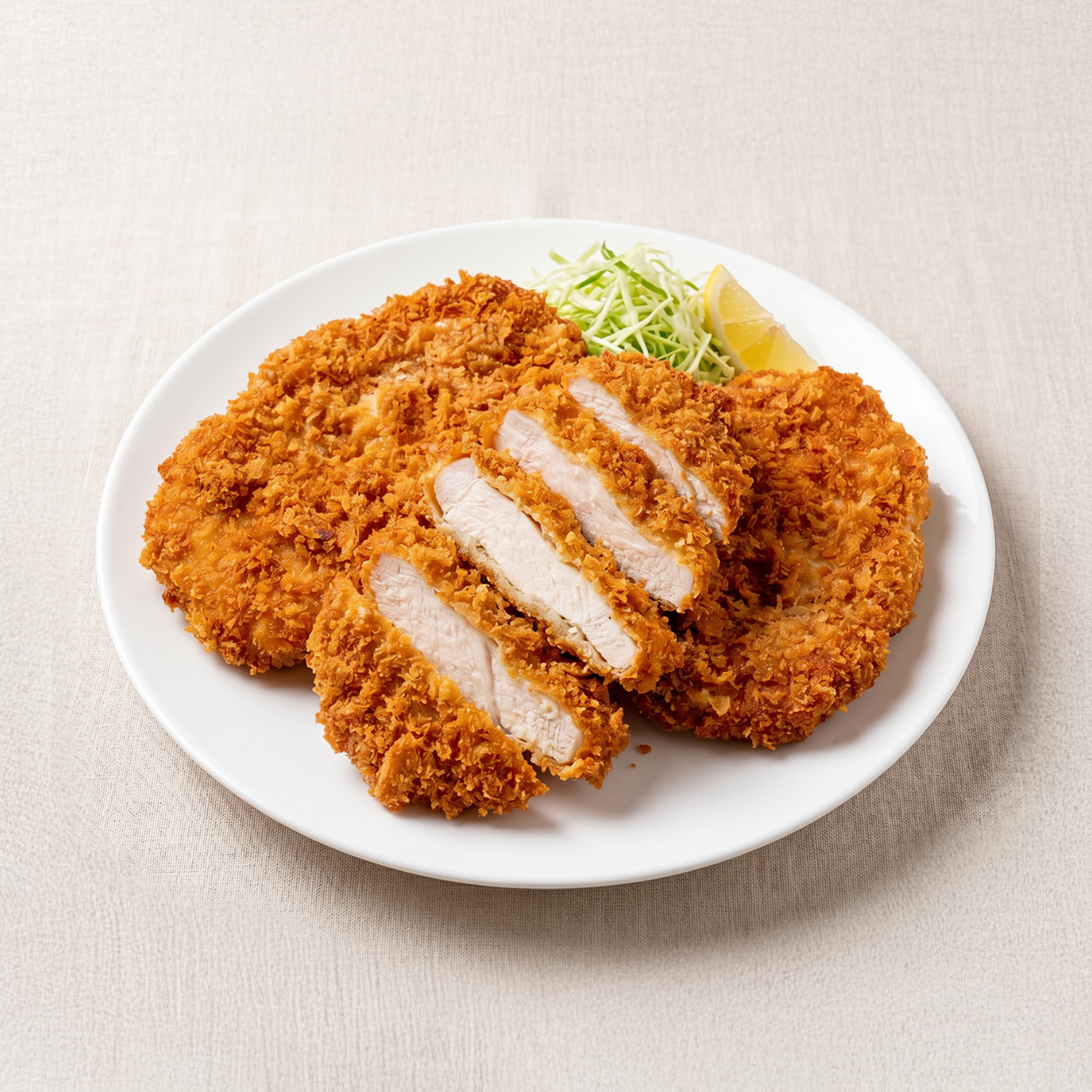 Chikin-kkaseu (Korean-style chicken cutlet) – housemade with sauce | Banchan365