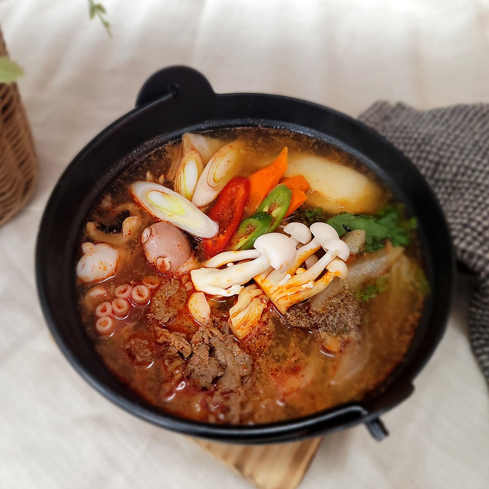 불고기 낙지 전골(반조리) - 셰프가 직접만든 반찬 전문몰
