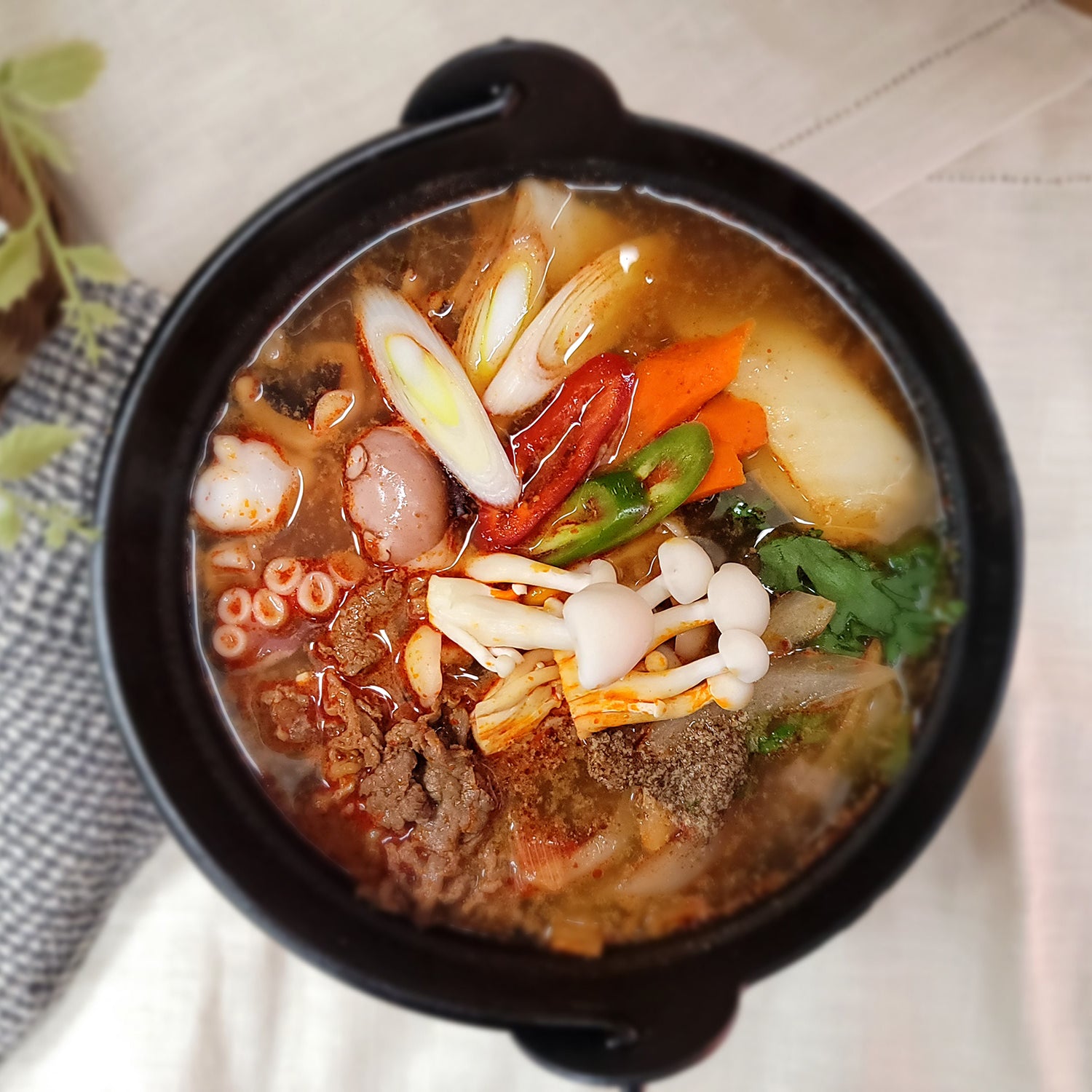 불고기 낙지 전골(반조리) - 셰프가 직접만든 반찬 전문몰